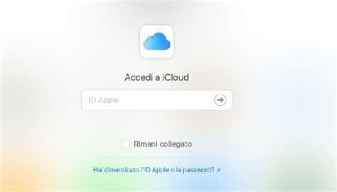 icloud sistemi accedi.